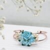 BLUE CUFF BRACELET