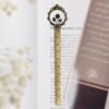 BLACK AND WHITE BOOK MARK