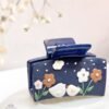 MIDNIGHT BLUE CLOUDY CLUTCH