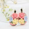 Bronze base floral hangings