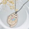 FLUFFY CAT PENDANT