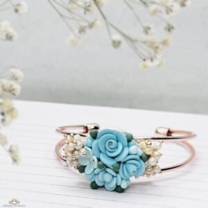 BLUE CUFF BRACELET