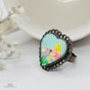 Birdie finger ring